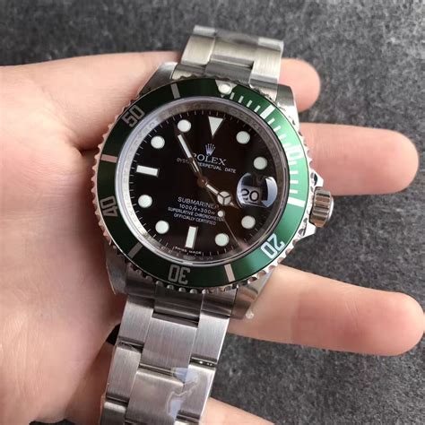 green rolex submariner replica|rolex submariner green review.